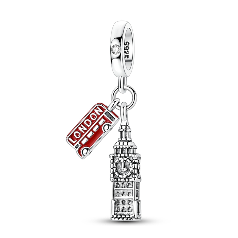 Jewelry Making London - ビッグベン ロンドン ペンダント オリジナルブレスレット対応 ビーズ 女性用