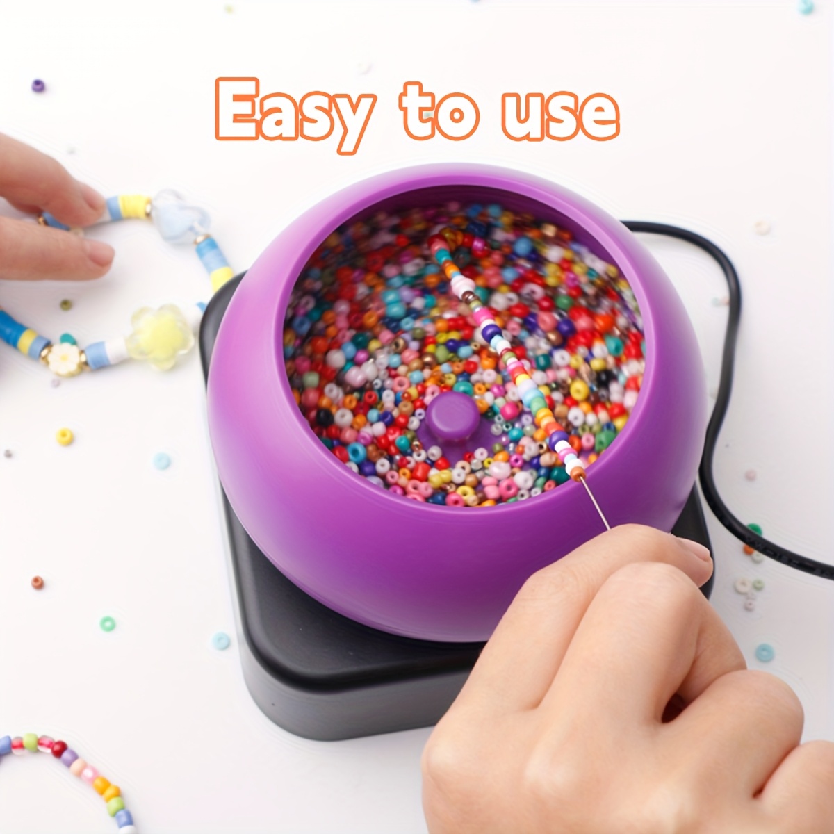 1pc 電動ビーズツールジュエリー作成ツールスレッディングビ - Jewelry Making Machines のレビューと価格