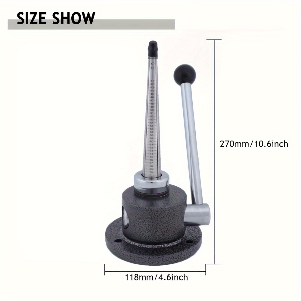 リングサイザー マンドレル 4 スケール付き EUR/US/ - Jewelry Making Machines のレビューと価格