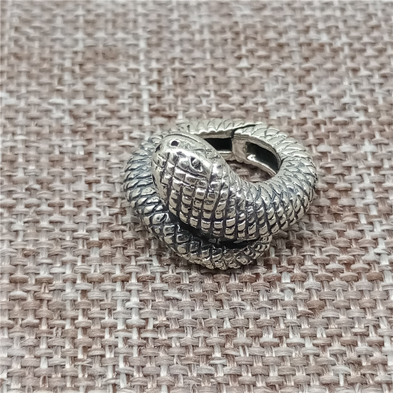 925スターリングシルバー製のスネークリンク型ロブスタークラ - Lobster Clasp Silver のレビューと価格