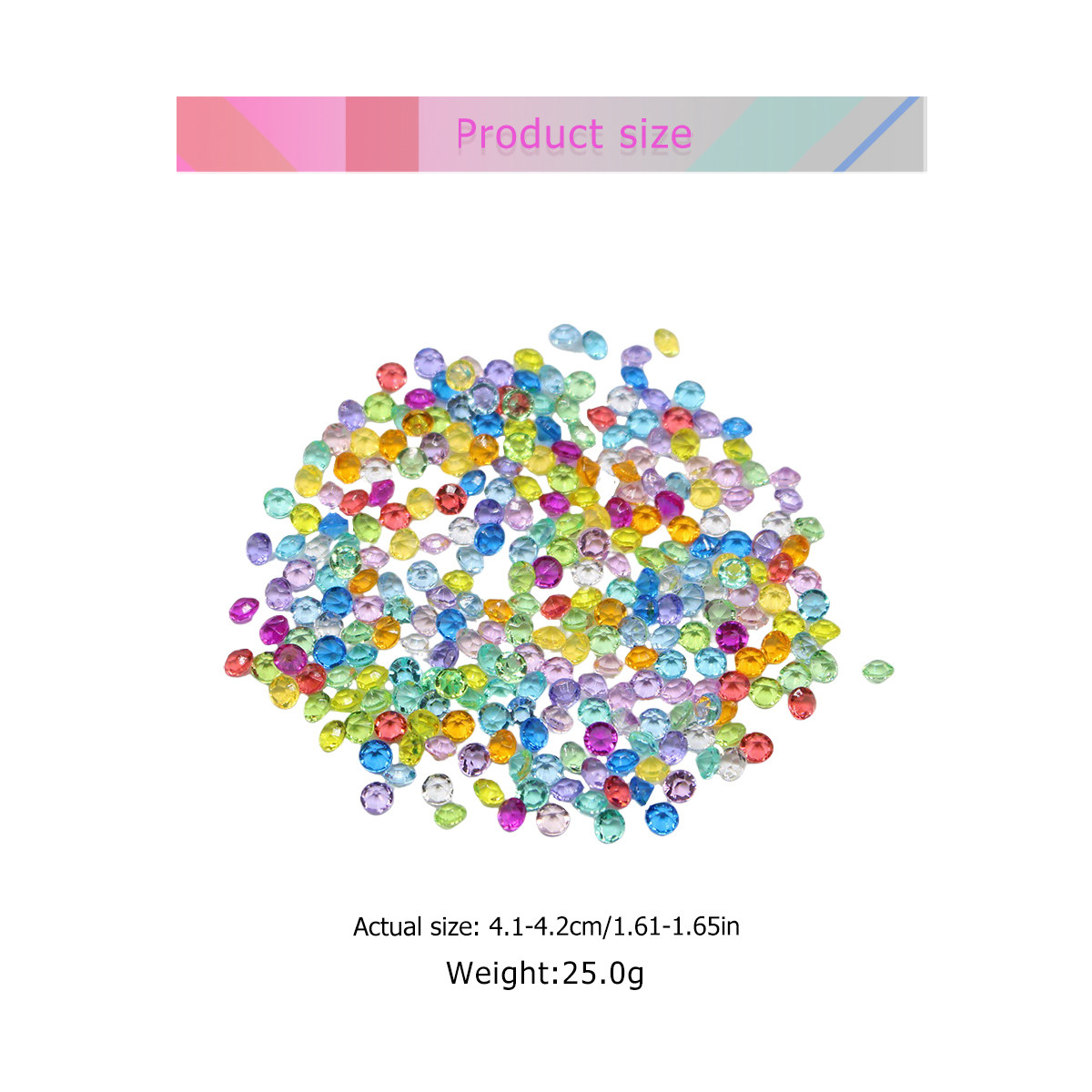 4.5mmのアクリル製ダイヤモンドビーズ。DIY用。カラフル - Jewelry Making Drill のレビューと価格