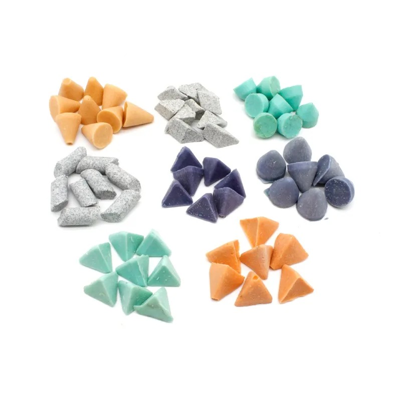 450 グラムジュエリー研磨メディアセラミック石研磨材ロータ - Jewelry Making Machines のレビューと価格