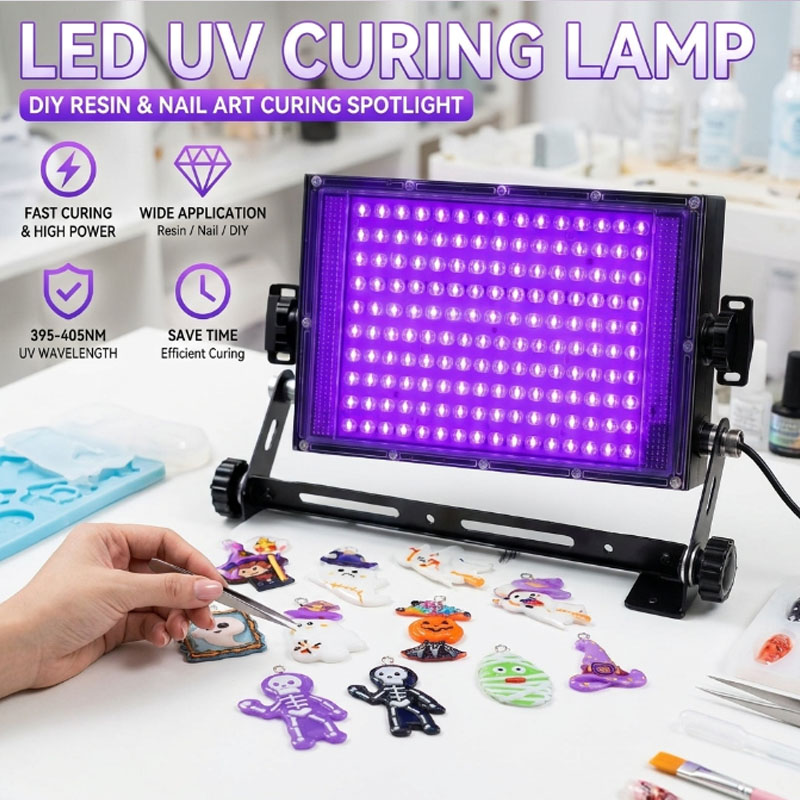 超明るいLED UV硬化ランプ - DIYレジンエポキシ、ネ - Jewelry Making Dc のレビューと価格