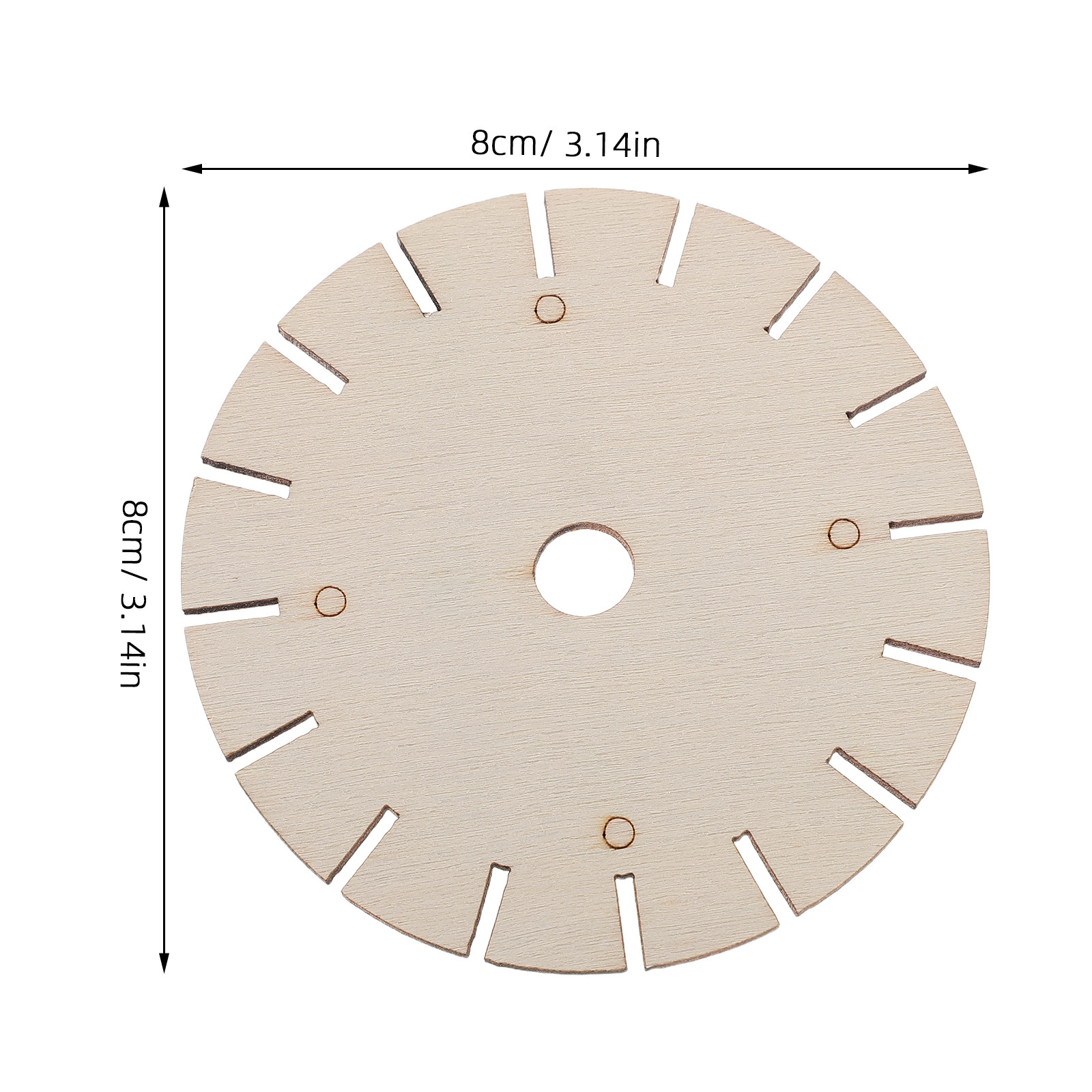 10個入り 木製ブレスレット編み込みディスク 3インチ 16 - Jewelry Making Board のレビューと価格