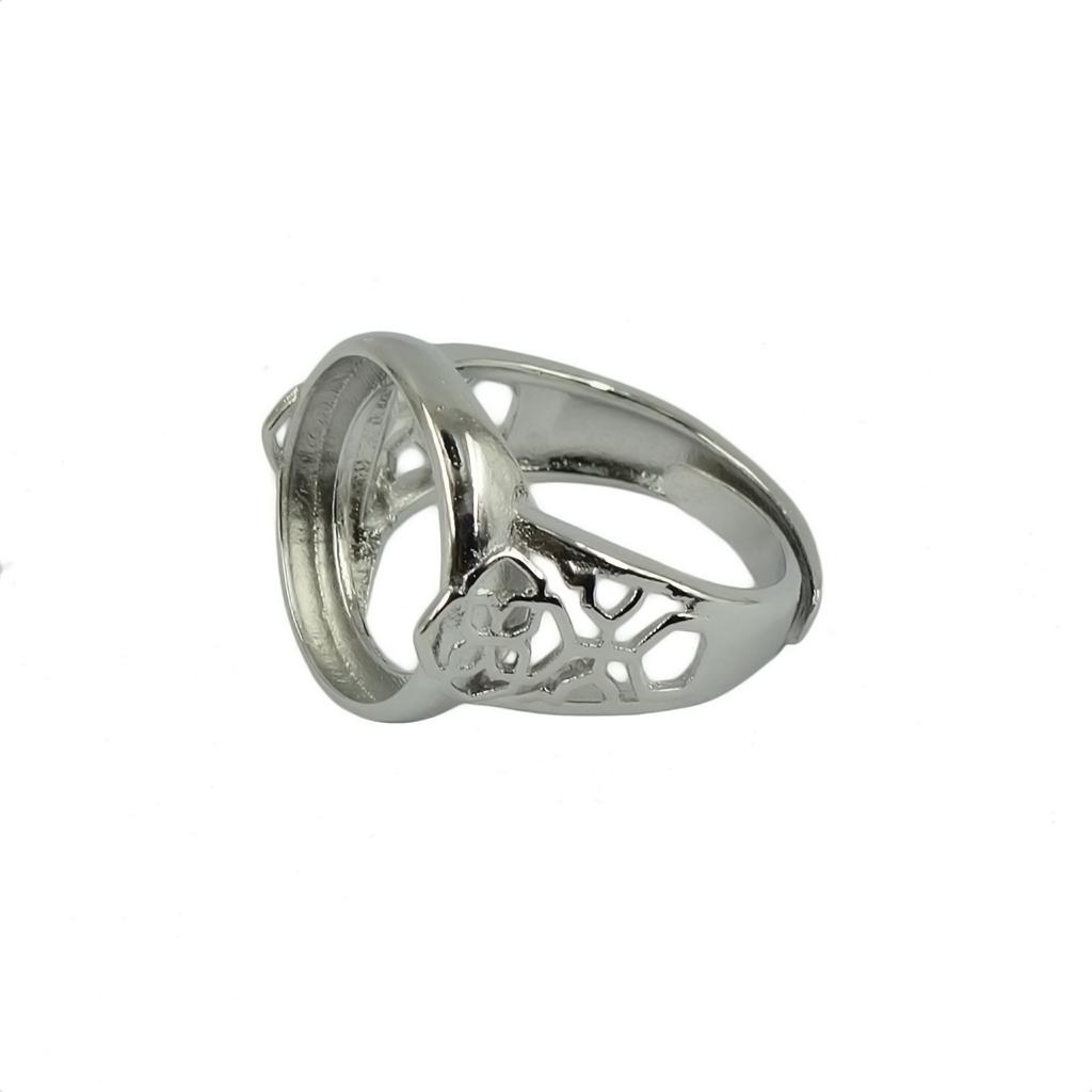 シルバーと真鍮製の調整可能なリングベゼル。自宅でジュエリー作 - Jewelry Making At Home のレビューと価格