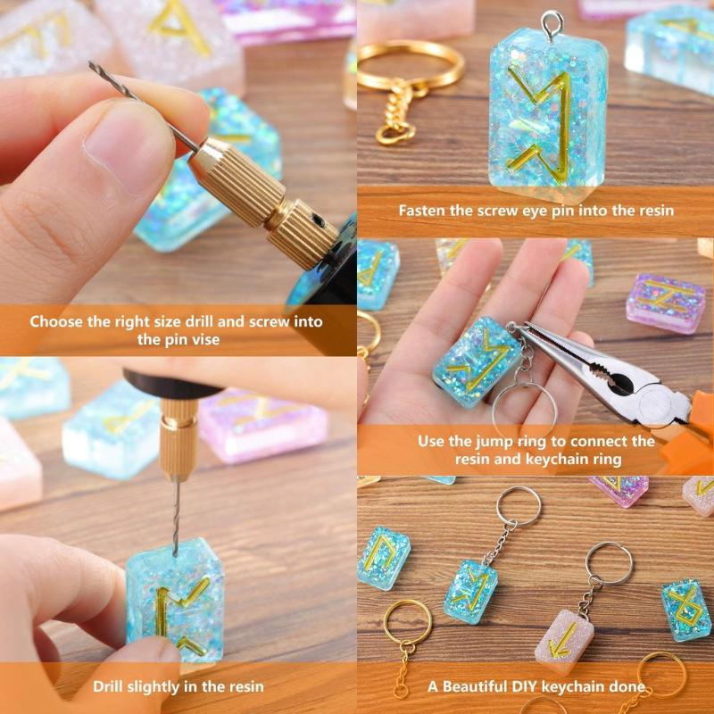 【USB電源式ミニポータブル電動ドリル、3種類のドリルビット - Jewelry Making Drill のレビューと価格