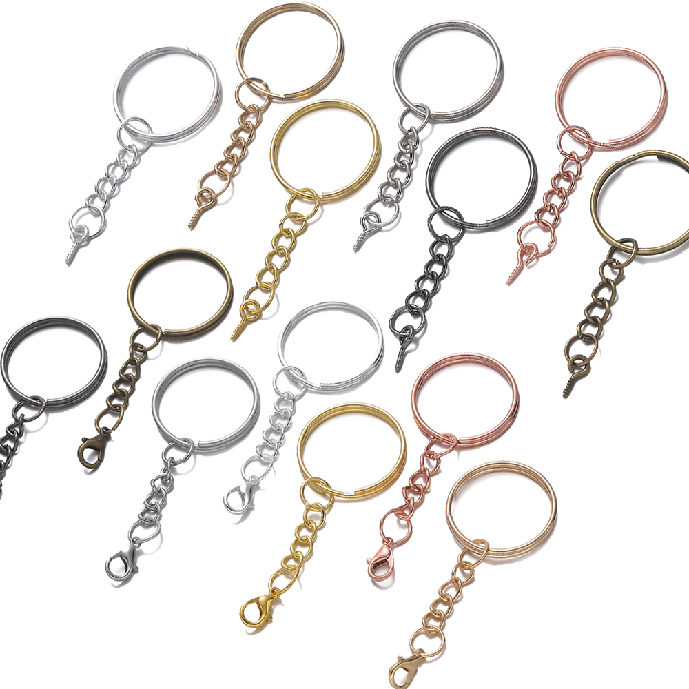 10個/ロット 25mm スクリューアイピン キーチェーン  - Jewelry Making Drill のレビューと価格