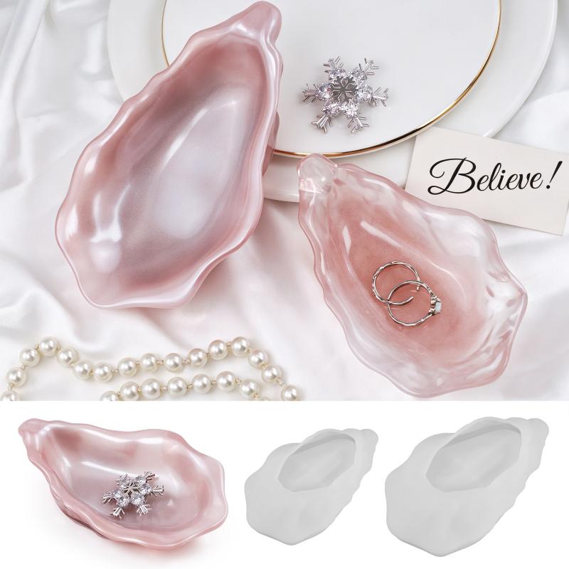 人気商品：カキ殻の形をしたシリコン製のパールキャンドル型。D - Jewelry Making Board のレビューと価格
